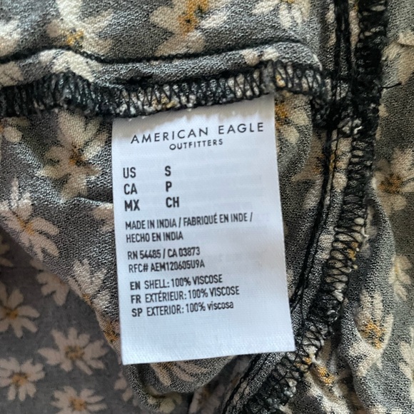 American Eagle High-Low Daisy Mini Dress - Picture 6 of 6